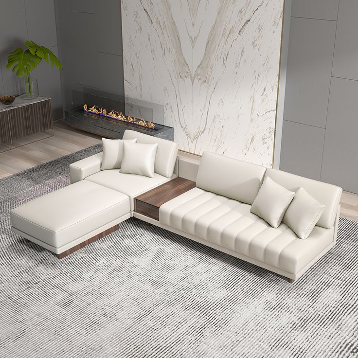 LuxeLounge L shape sofa