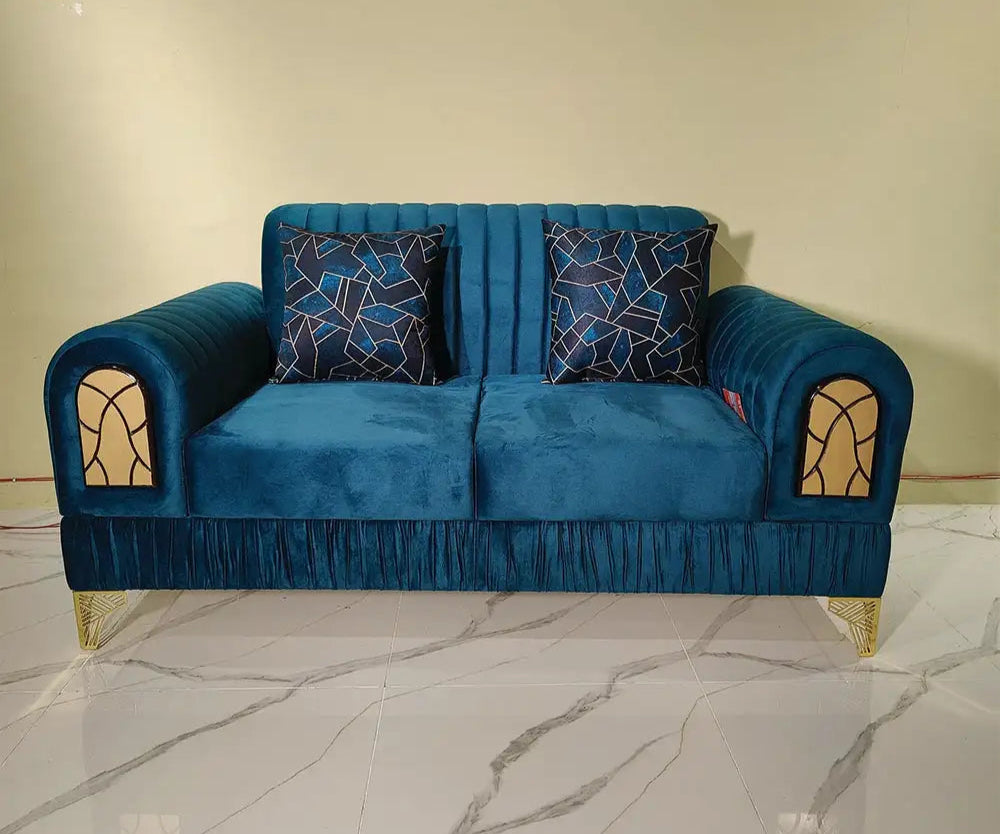6 seater sleek sofa set