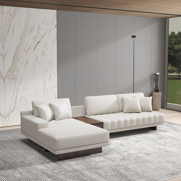 LuxeLounge L shape sofa