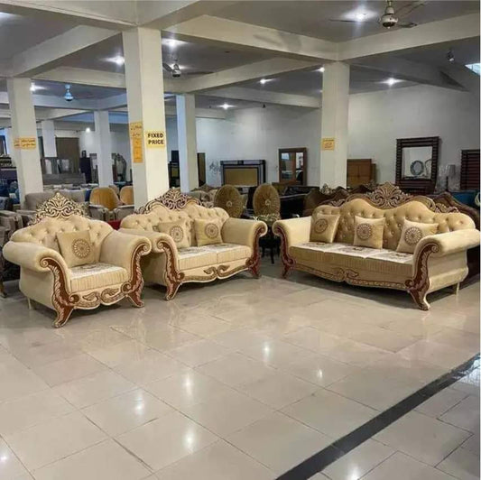 Timeless texture 6 seater sofa