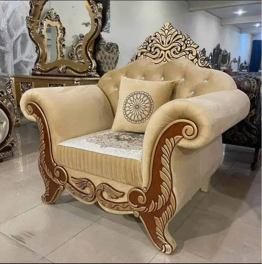 Timeless texture 6 seater sofa