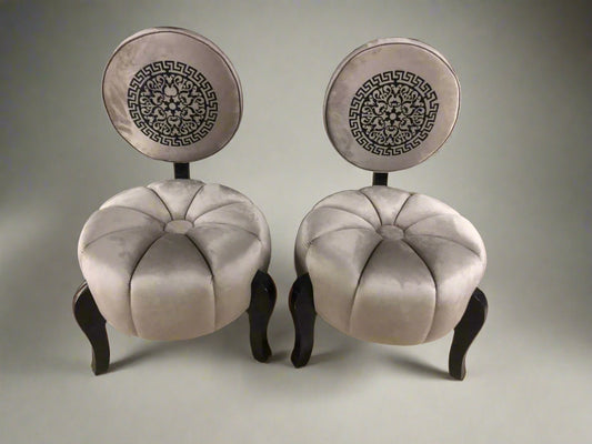OpalLounge Chairs/Ottoman stools