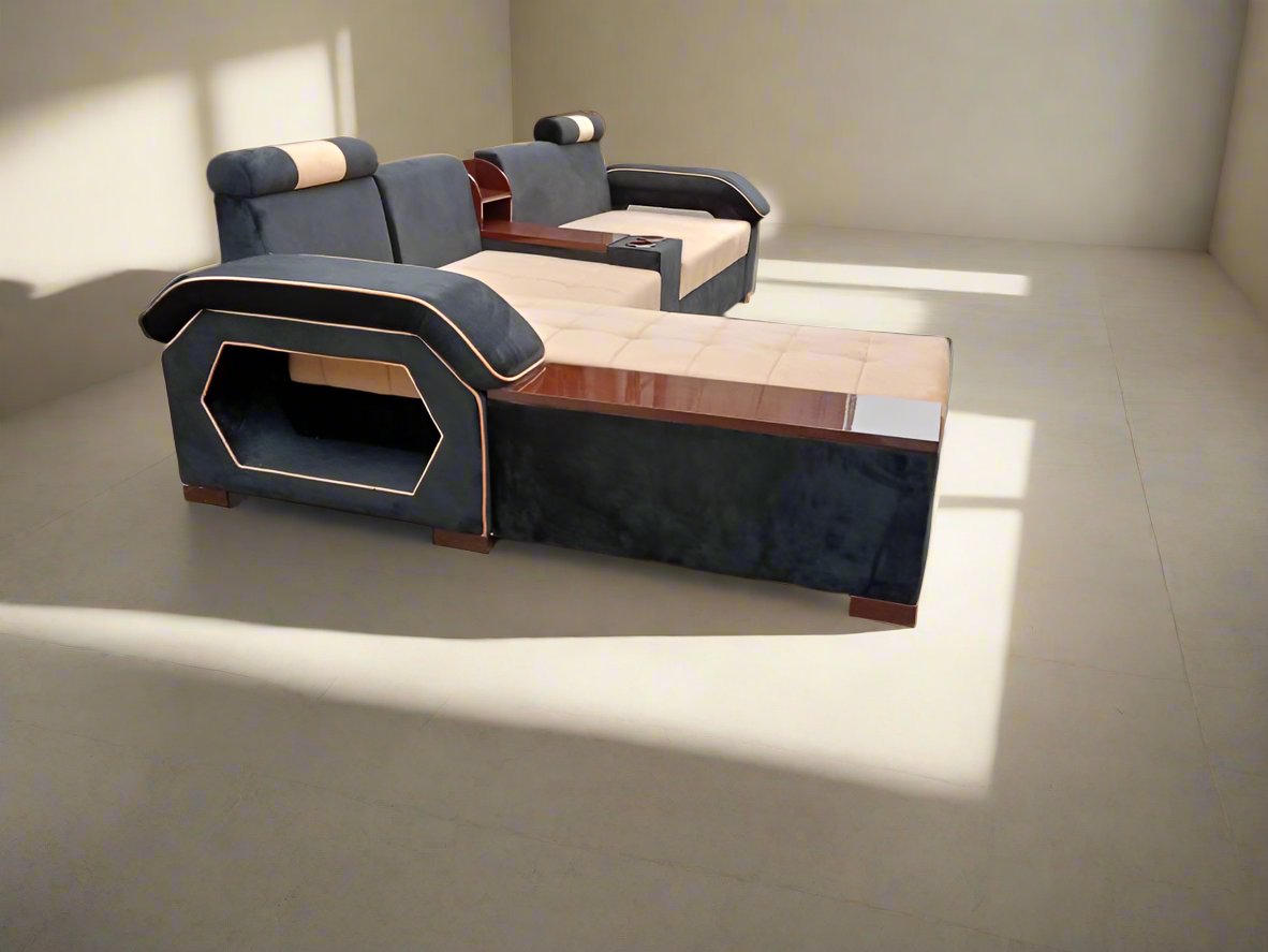 L Shape Haven sofa set