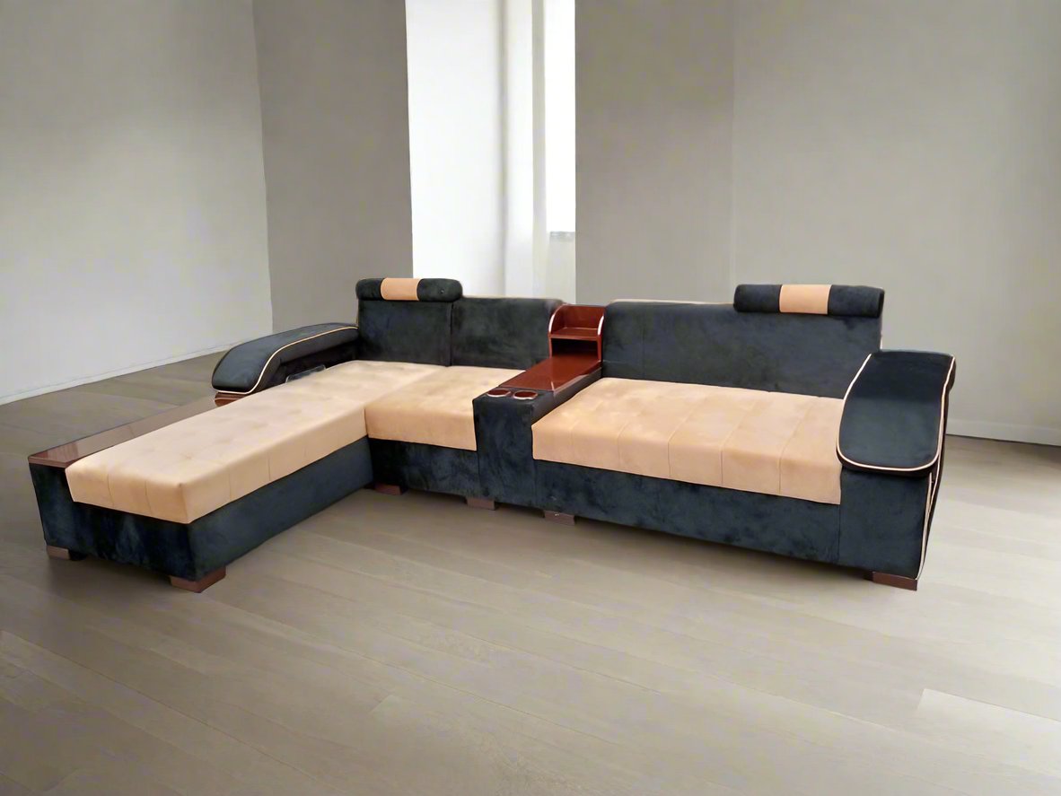 L Shape Haven sofa set