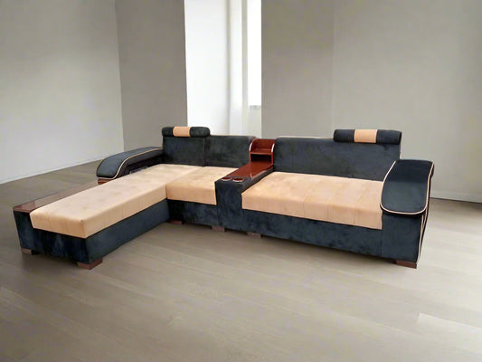 L Shape Haven sofa set